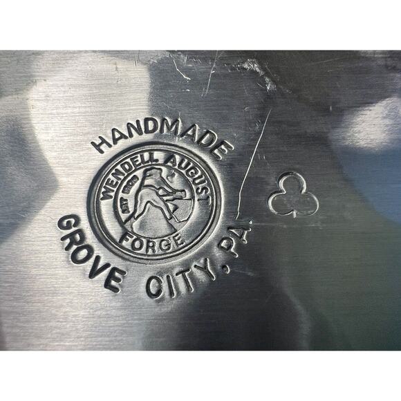 Wendell August Forge Hand Forged Metal Pittsburgh PA Plate - Picture 7 of 11